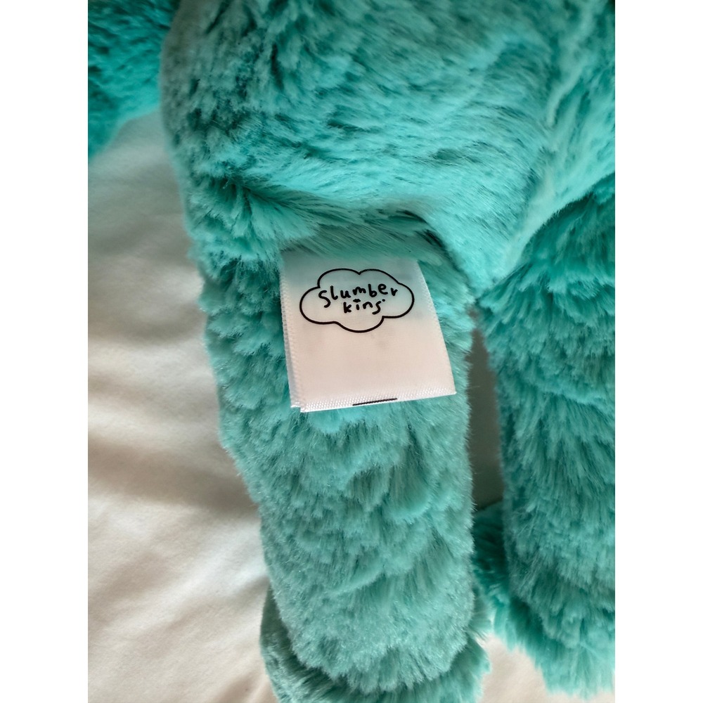 Slumberkins Unicorn Plush Stuffed Animal Teal Green Soft Toy‎ - Picture 5 of 6